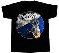 LKMGFD Dokken Tooth and Nail Short - Long Sleeve New Black T-Shirt Black(Small)