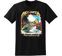 LKMGFD Helloween Keeper of The Seven Keys Part Ii Heavy Metal Kiske T-Shirt Black(XX-Large)