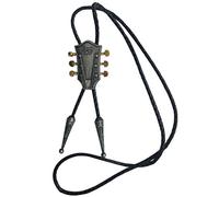 LKMY County Music Guitar Vintage Style Native American Cowboy Western 3D Bolo Tie For Men