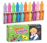 LKNBIF Bottle Flip Challenge Game, Bottle Pairing Game,Group Challenge Games,Color Match Action Games, Hand Speed Memory & Logic Matching Game, Memory Game for Travel Camping Party