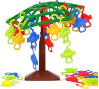 LKNBIF Monkey Balance Tree Game, Interactive Kids Balance Toym, Educational Stacking Set, Family Balance Tree Desktop Game for Teenager, Interactive Learning Activity For Boys & Girls Age 3+ Birthday