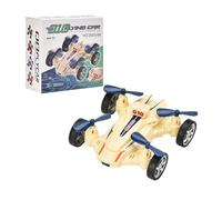 LKNBIF Pull Back Toy Cars, Jumping Stunt Car 4WD Model Play Vehicles Rotation Off-road Inertia Truck Double-Sided Friction Powered Vehicles Toys for 3-10 Year Old Boys Girls Gift