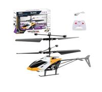 LKNBIF RC Helicopter Toy, Remote Control Helicopter for Kids, Altitude Hold RC Helicopters with Gyro LED Light Airplane Model Radio Controlled Aircraft Flying Toys Gift for Birthday, Christmas-A