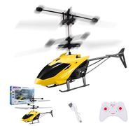 LKNBIF Remote Control Helicopter for Kids, RC Helicopter Toy, Altitude Hold RC Helicopters with Gyro Light Airplane Model Radio Controlled Aircraft Flying Toys Gift for Birthday, Christmas