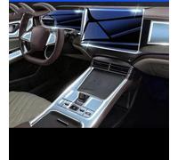 LKNHLJ Car Gearbox Panel Navigation Screen Automotive Interior TPU Protective Film Anti-Scratch Sticker,For BYD SEAL U DM-i 2023 2024