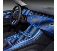 LKNHLJ Car Interior Film Central Console Gear Dashboard Panel Navigation Screen TPU,for Audi Q7 Q8 NO buttons 2019 2020