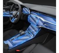LKNHLJ Car Interior Film Dashboard Panel Central Console Gear Navigation Screen TPU Transparent Protective Film,for Audi A6 A7 C8 2019-2023