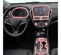 LKNHLJ Car Interior Film Navigation Gear Panel Center Console Cover Anti-Scratch TPU Protective Film,for Chevrolet Malibu XL 2022-2024