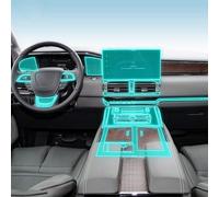 LKNHLJ TPU Car Interior Film Navigation Screen Dashboard Board Center Console Anti-scratch Protective Film,For Lincoln Navigator 2018-2023