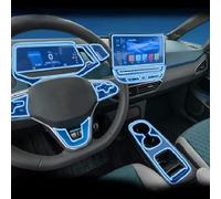 LKNHLJ TPU Car Interior Film Navigation Screen Dashboard Board Center Console Anti-scratch Protective Film,for Volkswagen ID.3 2019-2022 Style A