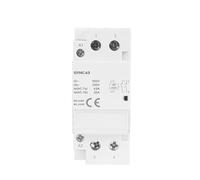 LKPEHTAGN 2Pole 63A DC24V Coil Control Voltage 2NO 2NC 1NO1NC Automatic Household contactor Rail Type