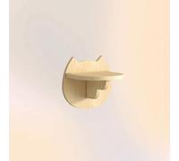LKPMGOA Cat Wall Shelves, Cat Corner Shelf, Shelves and Perches for Wall, Free DIY Combination, Space Saving, Thickened Board(20 * 20cm)