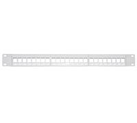 LKPV24B BLANK PATCH PANEL GREY 24 DOORS