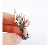 Lkq-DC motor 10 Pcs 4 * 8mm Coreless DC Motor Super High Speed 3V DC 60mA 70000RPM 0408-4035 For RC Helicopter Aircraft, strong load capacity