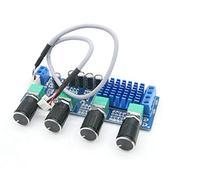 Lkq-DC motor Audio High Power Tone Op Amps DC 12-24V Dual-channel Stereo 2 X 80W Digital Amplifier Board, strong load capacity