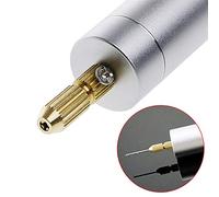 Lkq-DC Motor DIY Mini Micro Small Electric Aluminum Hand Drill DC 5V for Motor PCB, Strong Load Capacity