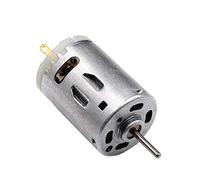 Lkq-DC motor RS-385 12V Brush DC Motor High Speed Micro DC Motor Brushed Metal Stainless Steel Gear Motor, strong load capacity