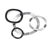 Lkq-Flat Washer M3 M4 M5 M6 M8-M31Wave Washer 3/5/6/7 Wave Crest Type Gasket Spring Washer, firmly and durable(65 steel M60x71x0.6,10pcs)