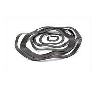 Lkq-Flat Washer M98/M108/M118 Seven Wave Crest Washer Spring Wave Washer Spring Washers Carbon Steel Blackening, firmly and durable(M118x128x0.6)