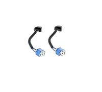 LKRGBXA 2pcs For Dyna For FXDF For Fat For Bob 5'' Black DRL Halo Headlights Motorcycle 5inch Projector LED Headlight Moto Round Headlamp Front Headlight(B)