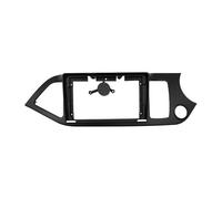 LKRGBXA 9inch Car Radio Fascia Android Stereo Frame Player 2 Din Head Unit Panel Dash Trim For Kia For Picanto For Morning 2011 Radio Fascia Navigation Plate
