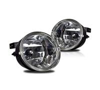 LKRGBXA Car Fog Lights Front Bumper Lamp For Nissan For Armada 2005 2006 2007 Fog Light Halogen Car Assembly 12V 37.5W 26155ZE00A/26150ZE00A Fog Lamps Assembly(Clear lens)