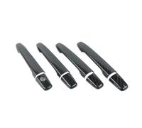 LKRGBXA Car Outside Exterior Handle for Mitsubishi for Lancer for Evolution X EVO 2008-2017 Car Exterior Door Handle Moulding Cover Trim Decor Auto Black