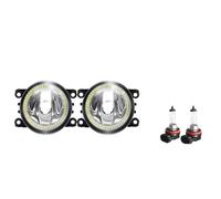 LKRGBXA Fog Light Lamp For Suzuki For Jimny For Grand For Vitara SX4 For Splash For Swift For Alto XL7 Angel Eye Fog Light Car Front Bumper Halo Ring Fog Lamp DRL Fog Light(Warm White and Yelow)
