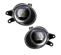 LKRGBXA Fog Lights Foglamp For A4 B6 2001 2002 2003 2004 2005 LED Fog Lights Angel Eyes Front Auto Bumper Headlight Car Accessrioes 12V(Angel Eyes)