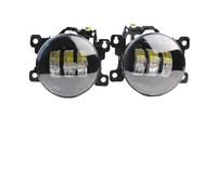 LKRGBXA Fog Lights For Cayenne 92A 958 2011-2018 2 X 30W Car Front LED Fog Light DRL Angel Eye Daylight H11(White and Blue)