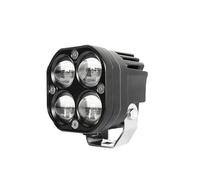 LKRGBXA Motorcycle Headlight 1000W Super Bright 3 Inch Dual Color LED Motorcycle Headlights Spotlights Auxiliary12V 24V Driving Lamp For 4x4 Car Auto SUV ATV(1Piece)