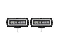 LKRGBXA Motorcycle Headlight Front For Shadow For Suzuki For Lamp 4 Inch Motorcycle Driving Beam Headlamp LED Auxiliary Headlight DRL 6000K White Halo 12V 24V(2pieces 5inch Light)