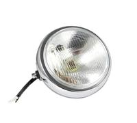 LKRGBXA Motorcycle Headlight Motorcycle Headlight Black Front Round 12V Lamp Lighting Universal For Suzuki For Cafe Racer
