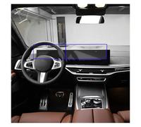 LKRGBXA Navigation Protective Film For BMW For X3 G45 2024 2025 Tempered Glass Screen Protector Car Infotainment GPS Navigation Display Protect Sticker Accessories