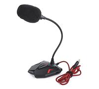 LKRPOUTYR Plug and Play Omnidirectional USB Microphone, Conference Recording Mic with Mute Button and LED Indicator, 360° Pickup for PC Computer Games and Online Meetings