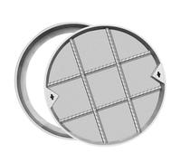 LKSGJSNB septic tank covers, Round manhole cover,invisible recessed design sewage tank covers,Heavy Duty Sewage Basin Cover & Septic Tank Lid(D70cm/27.5in)