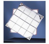 LKSGJSNB septic tank covers, Stainless Steel Manhole Cover and Frame,Square Septic Tank Lid with Base, Invisible Flush-Fit Design Sewage Basin Cover(8cm,70 * 70cm/27.6 * 27.6in)