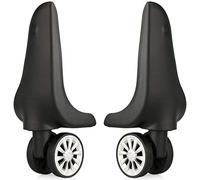 LKSGJSNB Trunk Wheels,Luggage Wheels Replacement, 360 Degree Swivel Back Mute Repair Replacement Luggage Wheel Suitcase Wheels Parts Spinner (W028-3#)