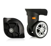 LKSGJSNB Trunk Wheels,Luggage Wheels Replacement, 360 Degree Swivel Luggage Mute Wheel Suitcase Replacement Repair Wheels Parts Spinner (W174#)