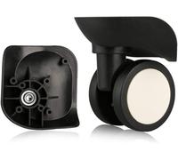LKSGJSNB Trunk Wheels,Luggage Wheels Replacement, 360 Degree Swivel Luggage Mute Wheel Suitcase Replacement Repair Wheels Parts Spinner (W209#)