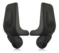 LKSGJSNB Trunk Wheels,Luggage Wheels Replacement, 360 Degree Swivel Mute Repair Replacement Luggage Wheel Suitcase Wheels Parts Spinner (W202#)(B Type Set of a Pair)