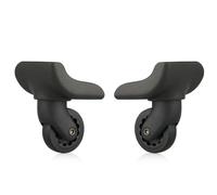 LKSGJSNB Trunk Wheels,Luggage Wheels Replacement, 360 Degree Swivel Mute Repair Replacement Luggage Wheel Suitcase Wheels Parts Spinner (W177#)(A Type Set of a Pair)