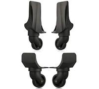 LKSGJSNB Trunk Wheels,Luggage Wheels Replacement, 360 Degree Swivel Mute Repair Replacement Luggage Wheel Suitcase Wheels Parts Spinner (W195#) (Set of 2 Pairs)