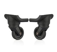 LKSGJSNB Trunk Wheels,Luggage Wheels Replacement, 360 Degree Swivel Mute Repair Replacement Luggage Wheel Suitcase Wheels Parts Spinner (W161#)(A Type Set of a Pair)
