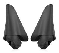 LKSGJSNB Trunk Wheels,Luggage Wheels Replacement, 360 Degree Swivel Mute Repair Replacement Luggage Wheel Suitcase Wheels Parts Spinner (W144#)(B Type Set of a Pair)