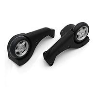LKSGJSNB Trunk Wheels,Luggage Wheels Replacement, Directional Luggage Mute Wheel Suitcase Replacement Repair Wheels Parts Spinner (D084#)
