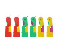 LKTFATD 6 Pack Automatic Needle Threaders, One-Second Fast Threading Tool, Easy Grip Handheld Sewing Helper for Seniors, Low Vision, Embroidery, Cross Stitch