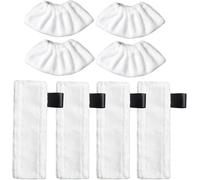 LKTGPARUN 4 Pack Microfiber Compatible with Karcher SC2 SC3 4 Pack | Steam Mop Replacement Pads for EasyFix Series, Washable & Reusable SC2 SC3 SC4 SC5 4 Mop