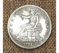 LKTingBax 1791 Antique Old Hand Carved One-Dollars Coins- Luck Commemorative Old Coin-Creative Funny Hobo Nickel Coin for Keychain Pendant Making Life Easier