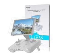 LKTOP 2 Pack RC Pro 2 Screen Protector for DJI Mavic 4 Pro Controller Accessories HD Tempered Glass Film for DJI Mavic4 Pro Drone, Ultra HD 9H Hardness, Anti Scratch Bubble, with Installation Tool